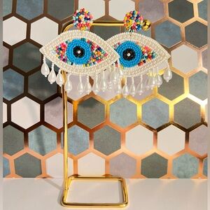 Handmade Evil Eye Earrings